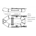 Надувная лодка пвх Фрегат М-11 (2.35м)
