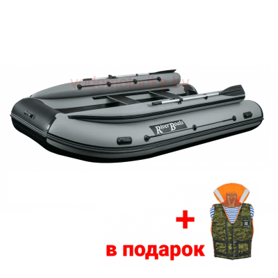 Надувная лодка ПВХ RiverBoats RB  370 Фальшборт