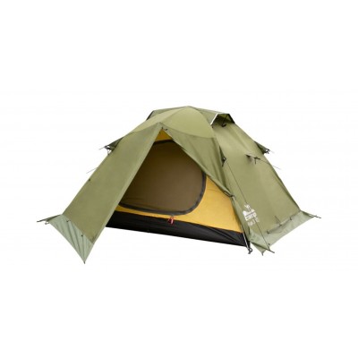 Палатка экспедиционная Tramp Peak 3 Green (V2)