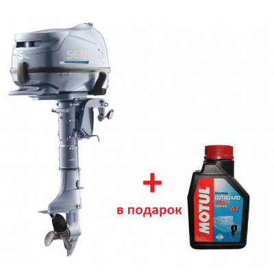 Лодочный мотор Seanovo SNF 5 HAS Enduro (4х тактный)