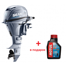 Лодочный мотор Seanovo SNBF 15 FES Enduro (4х тактный, 20 л.с, дистанция)