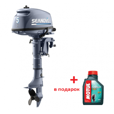 Лодочный мотор Seanovo SN 5 FHS (2х тактный)